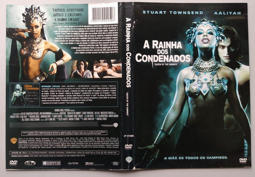A Rainha Dos Condenados Dvd Stuart Townsend Aaliyah Lena Oli (Usado)