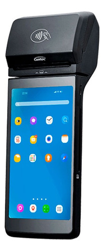 Smart Pos Gertec Gpos720 Multi Chave Usb Bt Cor Preto 127/220v