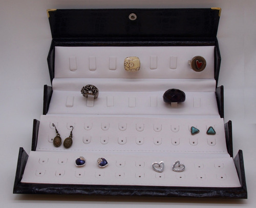 Imagen 5 de 6 de Joyero Rectangular Grande - Diseño Italiano - Caja De Joyas