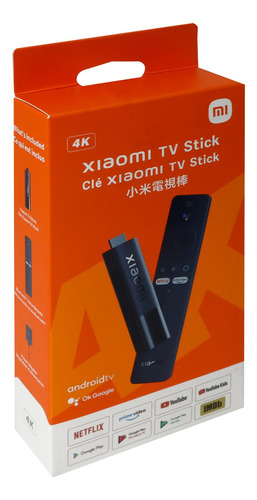 Xiaomi Mi Tv Stick 4k Streaming Chromecast De Voz Android Tv