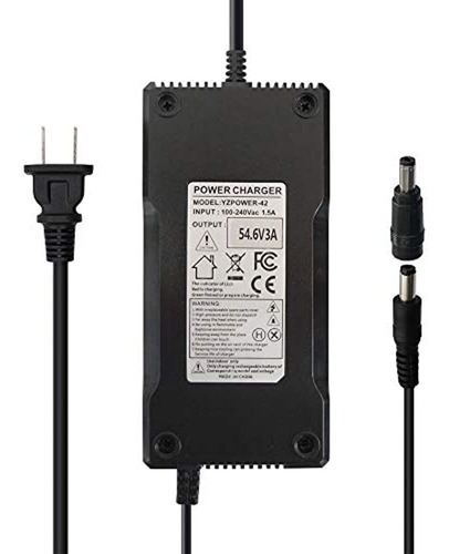 Cargador Adaptador De Fuente De Alimentación De 54,6 V 3a Pa