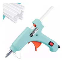 Comprar Pistola Silicon Con Corta Corriente + 20 Barras De Silicon