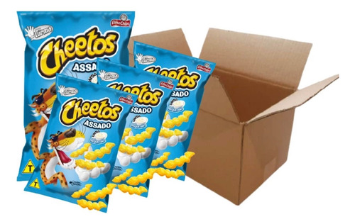 Caixa Com 60 Unidades De Cheetos 20g Mini Salgadínhos