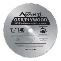 Comprar Disco Avanti Para Sierra Circular 7-1\u002F4 140 Dientes A07140a