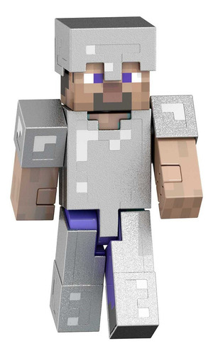 Boneco de ação colecionável Minecraft Diamond Steve 5.5