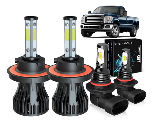 Faros Led Y Antiniebla Para Dodge Nitro 2007-2009