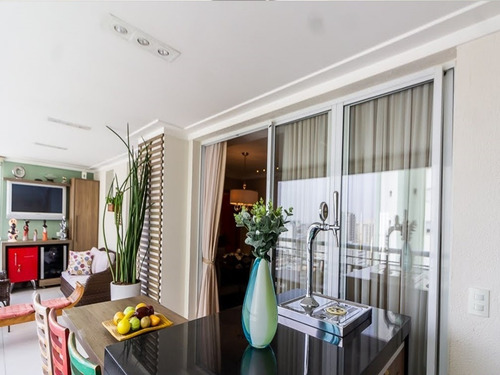 Imagem 2 de 30 de Via Jardins Do Bosque Mobiliado Andar Alto 127m² 3suites 3 Vagas