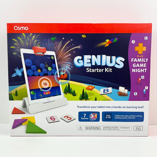 Osmo Genius Starter Kit + Family Game Night De 6 A 10 Años 