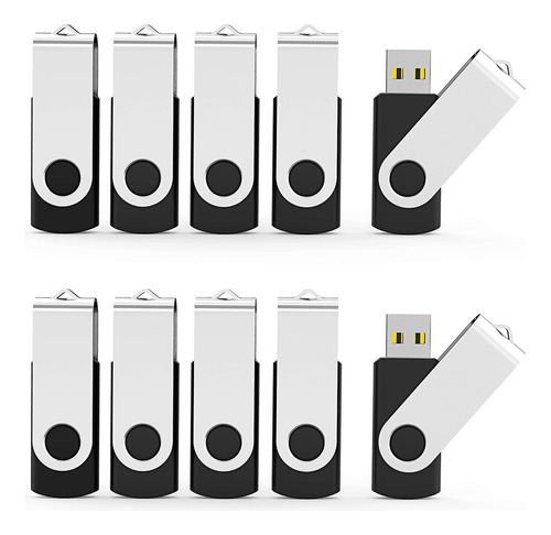 Aiibe Unidad Flash De 4 Gb, Paquete De 20 Unidades Flash Usb