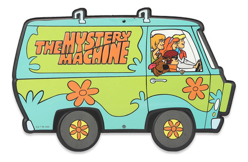 Scooby-doo Mystery Machine - Arte De Pared De Metal, Letrero