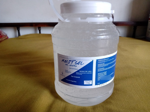 Gel Neutro 3kg Kinesiologia, Ultracavitacion, Etc