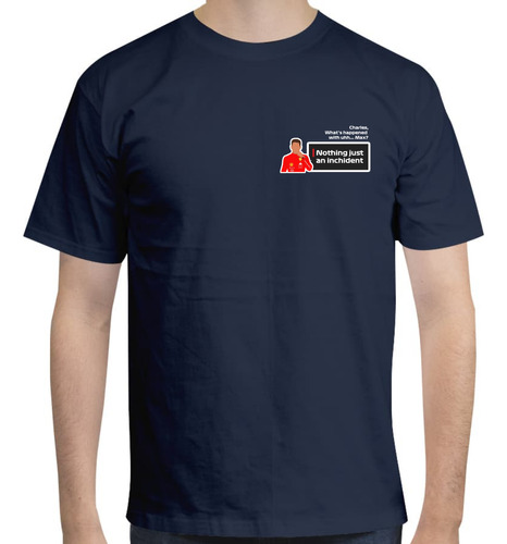 Playera Cuello Redondo Con Diseño Inchident - F1