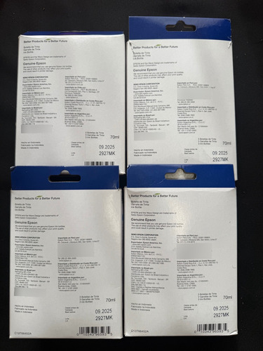 Pack Botellas Epson T664 Cma