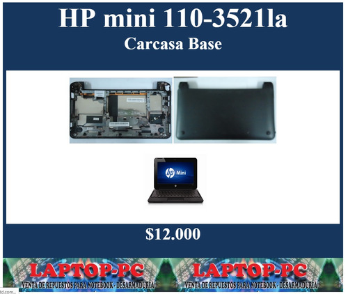 Carcasa Base Hp Mini 110-3521la