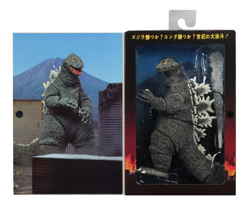 Figura De Acción Godzilla - Kingkong Vs Godzilla 1962 Neca