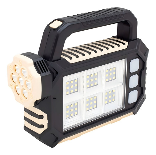 Linterna Multifuncional Carga Usb / Solar / Camping Linterna