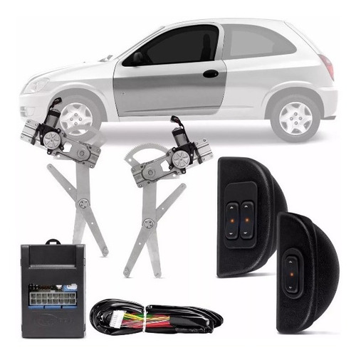 Kit Alza Cristales Eléctrico Chevrolet Celta 2/4 Puertas
