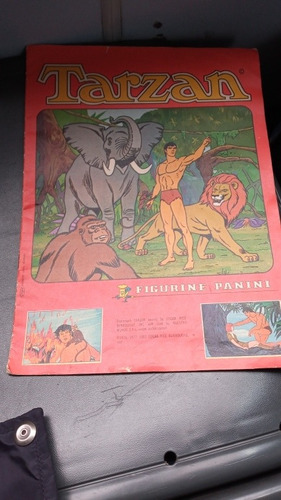 Álbum De Figuritas Tarzan 1976.leer