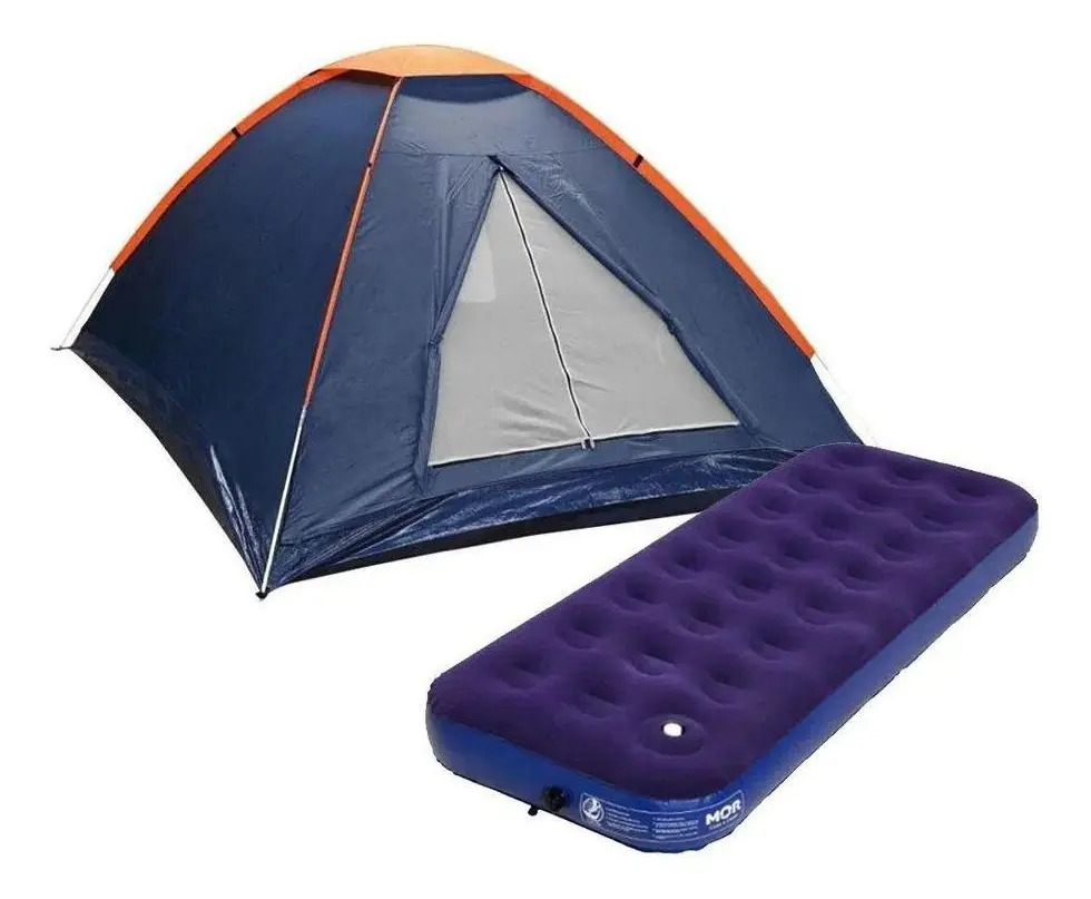 Barraca Camping Pescaria Praia Iglu 3 Panda Nkt + Colchao
