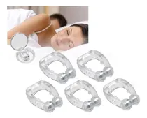 Comprar X5 Clips Bio Magnético Dispositivos Roncar Clips Anti Ronquidos Marinshop Dispositivo Anti Ronquido Silicona 5 Unidades