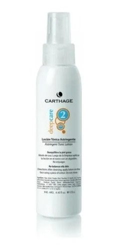 Locion Tonica Astringente  - Deep Care - Carthage X125cc
