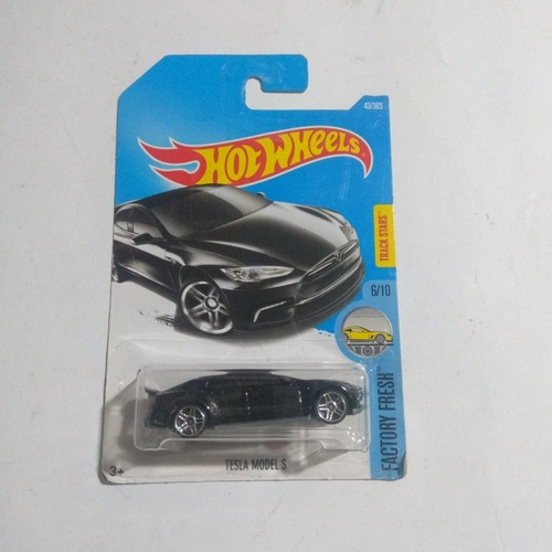 Hot Wheels Tesla Model S Black 43/365