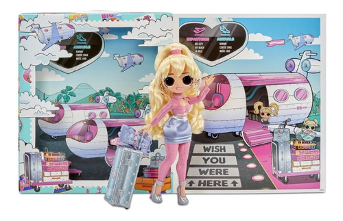 Lol Surprise! Omg World Travel Fly Gurl +15 Sorpresas (Usado)
