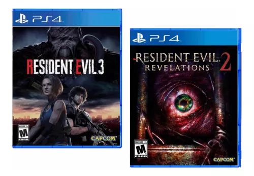 Resident Evil 3 Remake + Resident Revelations 2 Ps4 Nuevos*