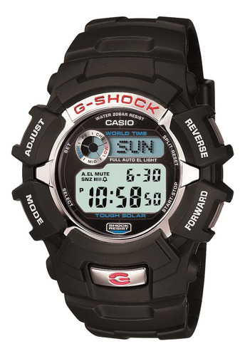 Reloj Deportivo Solar Hombre G Shock Negro G2310r 1