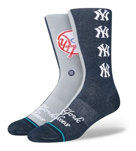 Medias Stance New York Yankees Split Crew Importadas Socks 