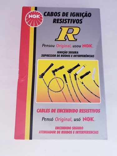 Cables De Bujia Fiesta Max Y Move Punta Metal Original Ngk