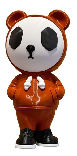 Escultura O Pandinha - Panda - Mini - 16cm - Decorativo 3d