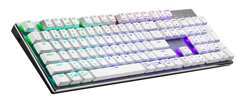 Teclado Mecánico Inalámbrico Cooler Master Sk653 Blanco