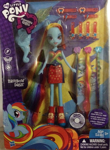 My Little Pony Equestria Girls Rainbow Dash Con Envío Gratis