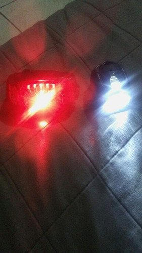 Luz Blanca Y Luz Roja Para Bicicleta