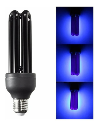 Lampara De Luz Negra Para Fiesta Luz Violeta 26w