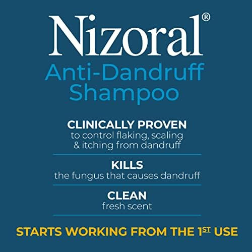 Shampoo Anticaspa Nizoral Com 1% De Cetoconazol, Aroma 14