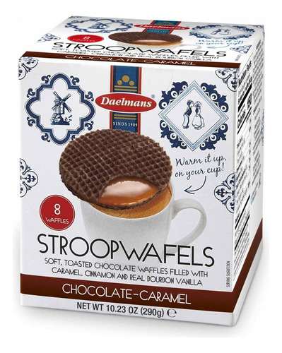 Daelmans Stroopwafels De Chocolate Y Caramelo Cubo De 10.23