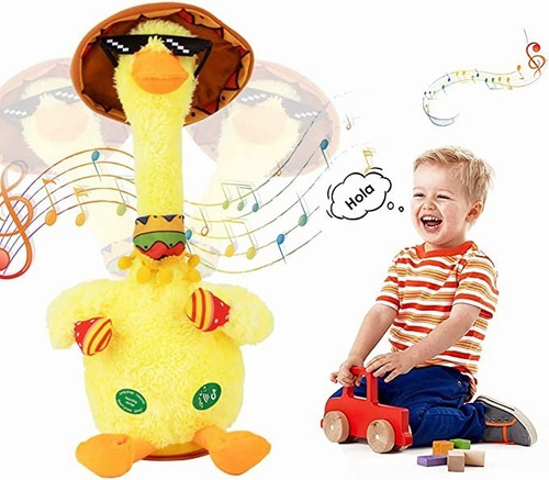 * Juguetes Pato Bailarín Recargable Y Repetible, 120