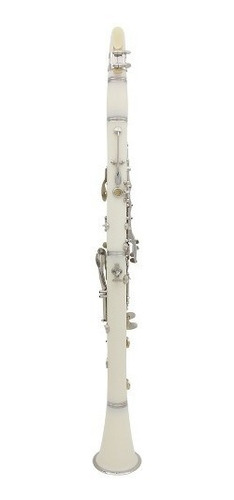 Clarinete Blanco Parquer Sib Abs Llaves Niqueladas Cuota