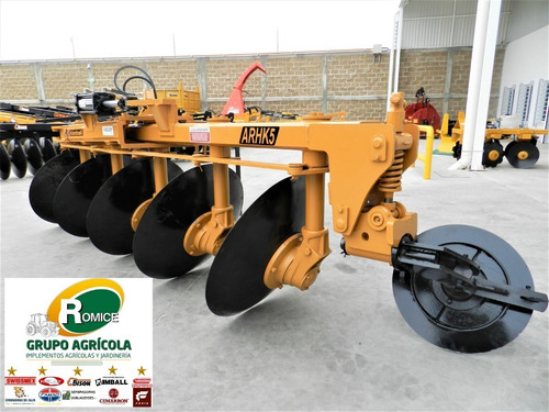 Arado Agricola 5 Discos Hidraulico Marca Kimball P Tractor