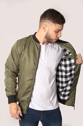 Jaqueta bomber masculina verde cheap