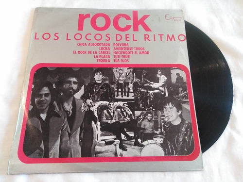 Los Locos Del Ritmo Rock Lp Vinyl Omi 