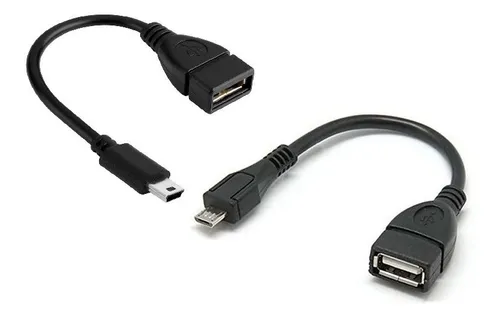 comprar 2 Cable Otg V3 V9 Mini Usb Micro Usb Macho A Hembra Chery