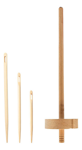Drop Spindle Top Whorl Yarn Juego De Husillo De Gota Tallado