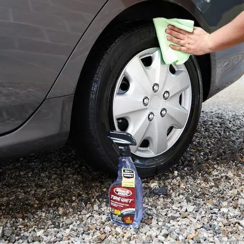 Limpiador Súper Brillo Auto Neumáticos Ruedas Black Magic