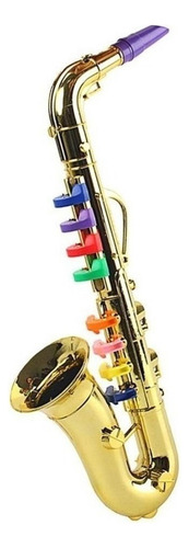 2024 Toca El Saxofón Con 8 Teclas De Colores Instrumento