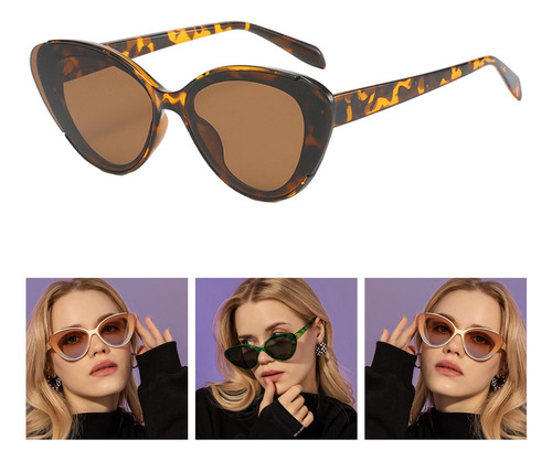 Gafas De Tipo Para Mujer, Estilo Retro, 140x50x144mm