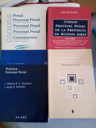 Derecho Procesal Penal Provincia Buenos Aires  Pack  