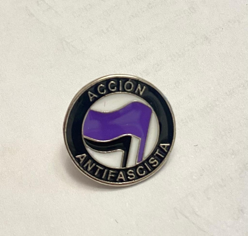 Pin Acción Antifascista